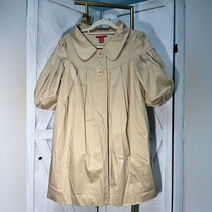 Sunny Leigh Cream Trench Coat